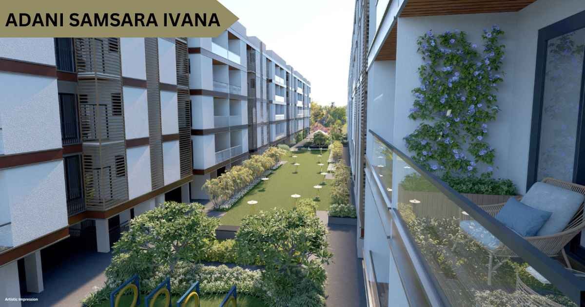 Invest in low-rise Adani Samsara Ivana Gated luxury floors in sector 63 Gurgaon.
